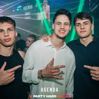 Agenda (all black dress code) at Zeros Club, Zante, 13 June 2025