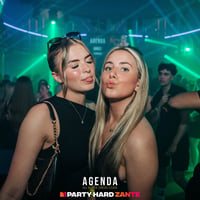 Agenda (all black dress code) at Zeros Club, Zante, 13 June 2025