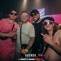 Agenda (all black dress code) at Zeros Club, Zante, 13 June 2025