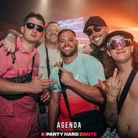 Agenda (all black dress code) at Zeros Club, Zante, 13 June 2025