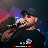 Agenda (all black dress code) at Zeros Club, Zante, 13 June 2025