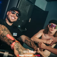 Agenda (all black dress code) at Zeros Club, Zante, 13 June 2025