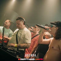 Agenda (all black dress code) at Zeros Club, Zante, 13 June 2025