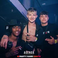 Agenda (all black dress code) at Zeros Club, Zante, 13 June 2025
