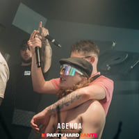 Agenda (all black dress code) at Zeros Club, Zante, 13 June 2025