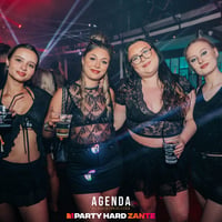 Agenda (all black dress code) at Zeros Club, Zante, 20 June 2025