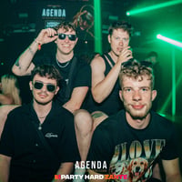 Agenda (all black dress code) at Zeros Club, Zante, 20 June 2025