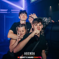 Agenda (all black dress code) at Zeros Club, Zante, 20 June 2025
