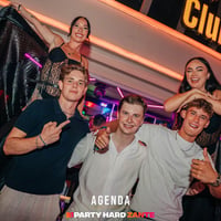 Agenda (all black dress code) at Zeros Club, Zante, 20 June 2025