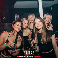 Agenda (all black dress code) at Zeros Club, Zante, 20 June 2025