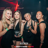 Agenda (all black dress code) at Zeros Club, Zante, 20 June 2025