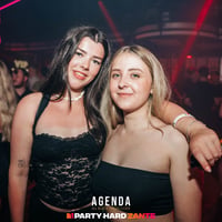 Agenda (all black dress code) at Zeros Club, Zante, 20 June 2025