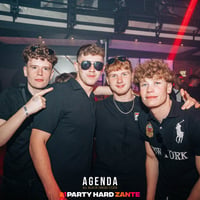 Agenda (all black dress code) at Zeros Club, Zante, 20 June 2025