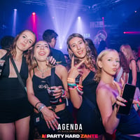 Agenda (all black dress code) at Zeros Club, Zante, 20 June 2025