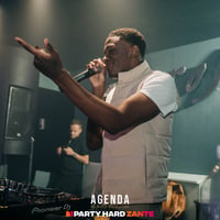 Agenda (all black dress code) at Zeros Club, Zante, 20 June 2025
