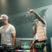 Agenda (all black dress code) at Zeros Club, Zante, 20 June 2025