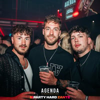 Agenda (all black dress code) at Zeros Club, Zante, 20 June 2025