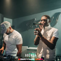Agenda (all black dress code) at Zeros Club, Zante, 20 June 2025