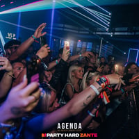 Agenda (all black dress code) at Zeros Club, Zante, 20 June 2025