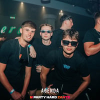 Agenda (all black dress code) at Zeros Club, Zante, 20 June 2025