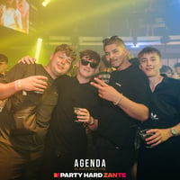 Agenda (all black dress code) at Zeros Club, Zante, 27 June 2025