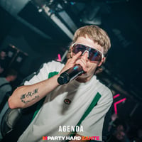 Agenda (all black dress code) at Zeros Club, Zante, 27 June 2025