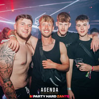 Agenda (all black dress code) at Zeros Club, Zante, 27 June 2025