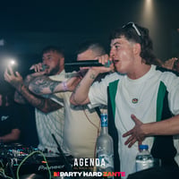 Agenda (all black dress code) at Zeros Club, Zante, 27 June 2025