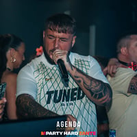 Agenda (all black dress code) at Zeros Club, Zante, 27 June 2025