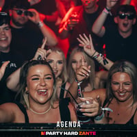 Agenda (all black dress code) at Zeros Club, Zante, 27 June 2025
