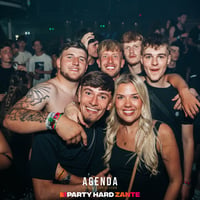 Agenda (all black dress code) at Zeros Club, Zante, 27 June 2025