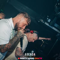 Agenda (all black dress code) at Zeros Club, Zante, 27 June 2025