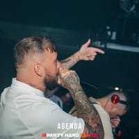 Agenda (all black dress code) at Zeros Club, Zante, 27 June 2025