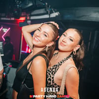 Agenda (all black dress code) at Zeros Club, Zante, 27 June 2025