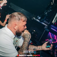 Agenda (all black dress code) at Zeros Club, Zante, 27 June 2025