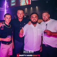 Agenda (all black dress code) at Zeros Club, Zante, 27 June 2025