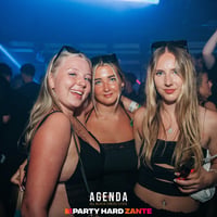Agenda (all black dress code) at Zeros Club, Zante, 27 June 2025