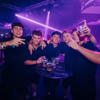 Agenda (all black dress code) at Zeros Club, Zante, 11 July 2025