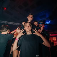 Agenda (all black dress code) at Zeros Club, Zante, 11 July 2025