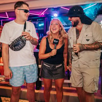 Agenda (all black dress code) at Zeros Club, Zante, 11 July 2025