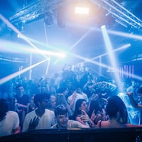 Agenda (all black dress code) at Zeros Club, Zante, 11 July 2025
