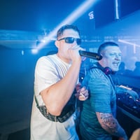 Agenda (all black dress code) at Zeros Club, Zante, 11 July 2025
