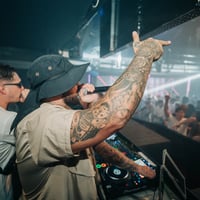 Agenda (all black dress code) at Zeros Club, Zante, 11 July 2025