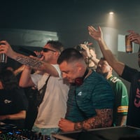 Agenda (all black dress code) at Zeros Club, Zante, 11 July 2025