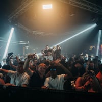 Agenda (all black dress code) at Zeros Club, Zante, 11 July 2025