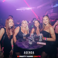 Agenda (all black dress code) at Zeros Club, Zante, 18 July 2025