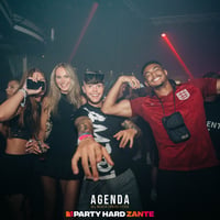 Agenda (all black dress code) at Zeros Club, Zante, 18 July 2025