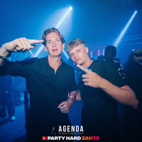 Agenda (all black dress code) at Zeros Club, Zante, 18 July 2025