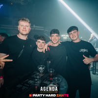 Agenda (all black dress code) at Zeros Club, Zante, 18 July 2025
