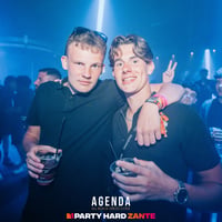 Agenda (all black dress code) at Zeros Club, Zante, 18 July 2025
